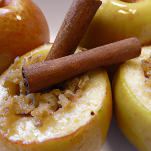Warm Baked Apples with ⁣Cinnamon & Oatmeal: A ⁣cozy Treat