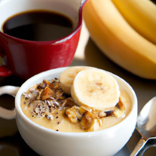 Energize​ Your Morning with ‌a Mocha Coffee Banana Boost