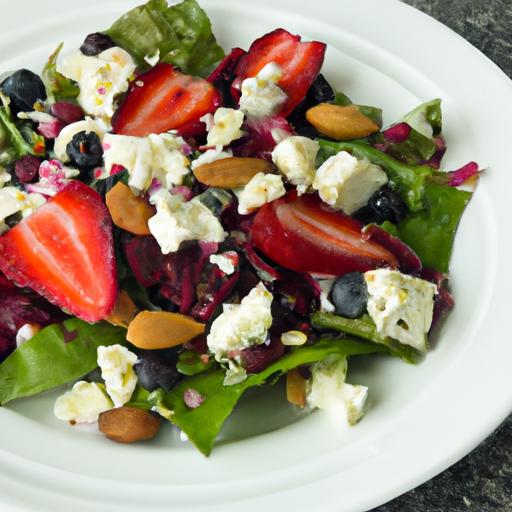 Berry Nut Feta Salad: A Flavorful Twist on Fresh Greens