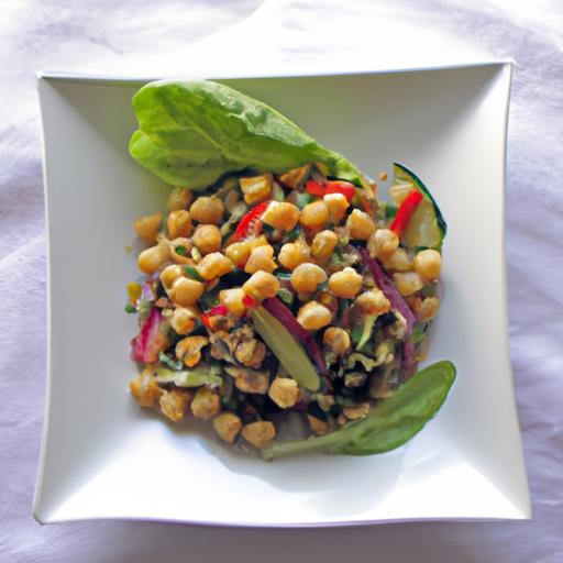 Power-Packed ‍Quinoa ​Salad with Chickpeas: A Nutritious Twist
