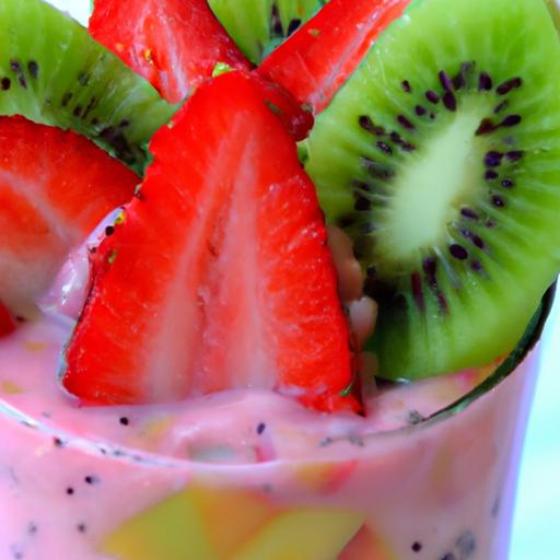Refreshing ‍Strawberry Kiwi Smoothie: A Burst of Fresh Flavor