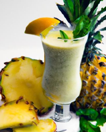 Tropical Twist: Unlocking the Power of Pineapple Smoothies