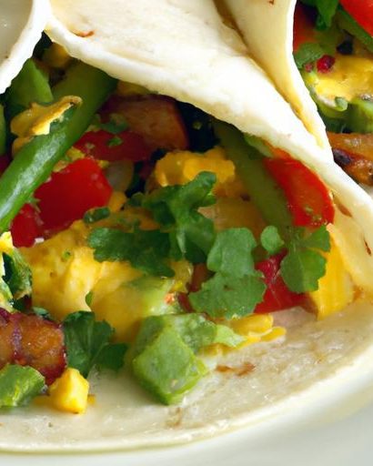 Power-Packed Mornings: The Ultimate High-Protein Breakfast Burrito